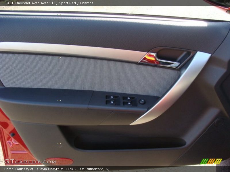 Sport Red / Charcoal 2011 Chevrolet Aveo Aveo5 LT