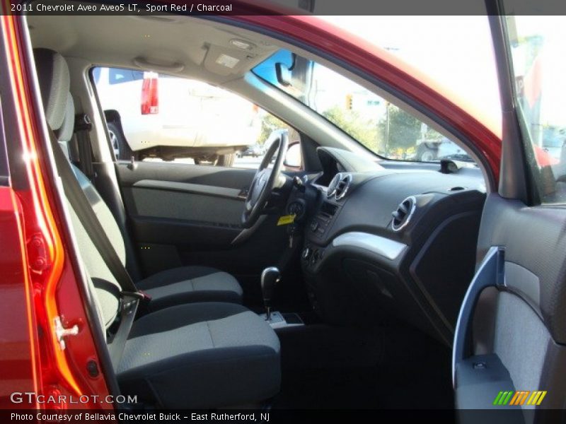 Sport Red / Charcoal 2011 Chevrolet Aveo Aveo5 LT