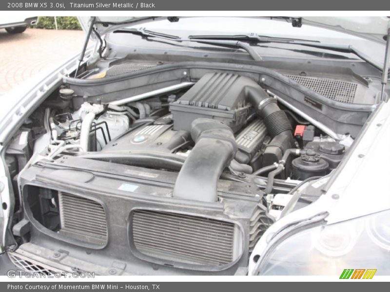 Titanium Silver Metallic / Black 2008 BMW X5 3.0si