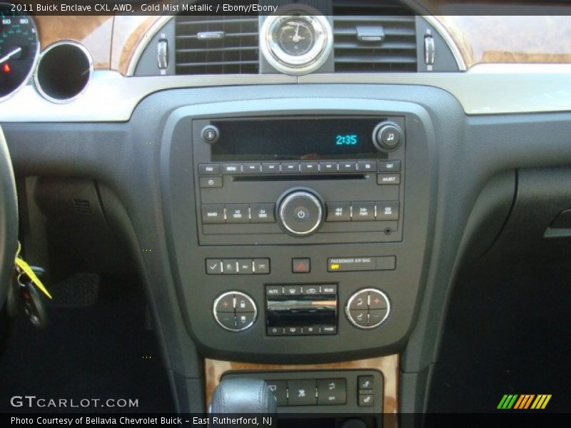 Gold Mist Metallic / Ebony/Ebony 2011 Buick Enclave CXL AWD