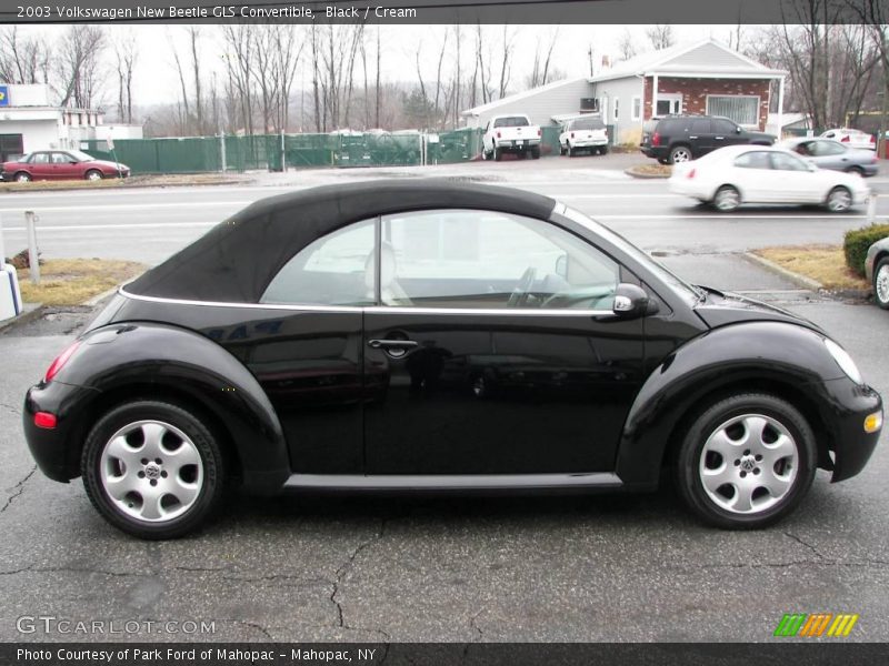 Black / Cream 2003 Volkswagen New Beetle GLS Convertible