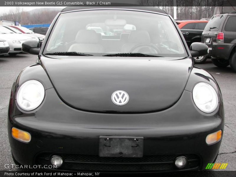Black / Cream 2003 Volkswagen New Beetle GLS Convertible