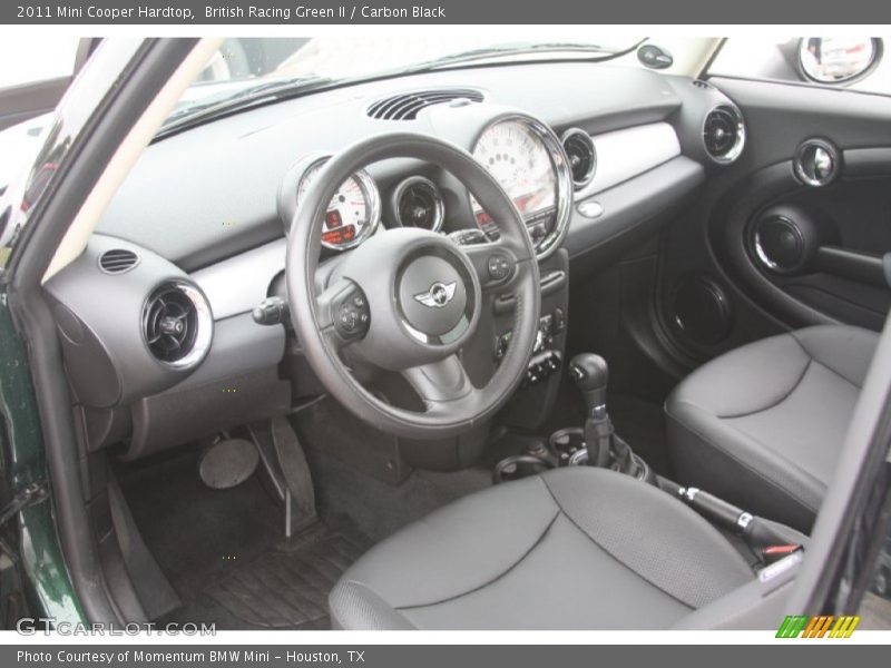 British Racing Green II / Carbon Black 2011 Mini Cooper Hardtop