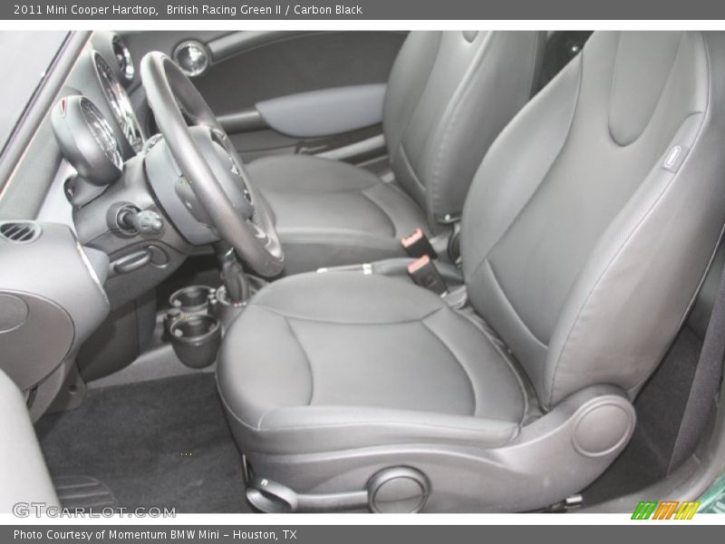 British Racing Green II / Carbon Black 2011 Mini Cooper Hardtop