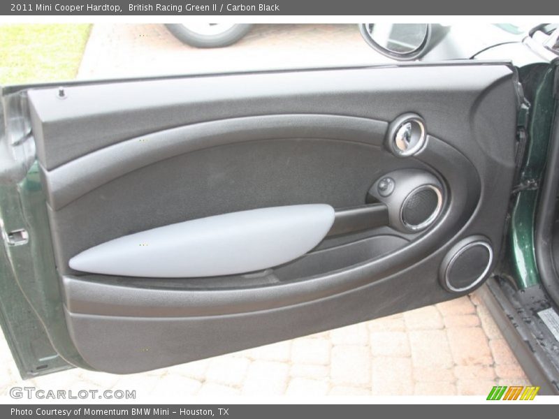 British Racing Green II / Carbon Black 2011 Mini Cooper Hardtop