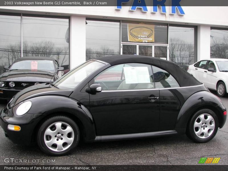 Black / Cream 2003 Volkswagen New Beetle GLS Convertible