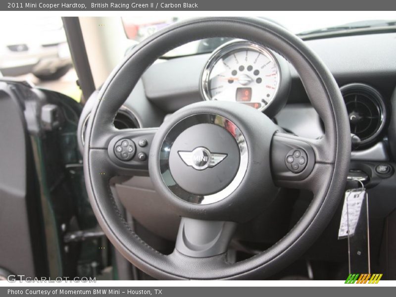 British Racing Green II / Carbon Black 2011 Mini Cooper Hardtop