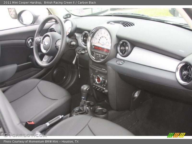 British Racing Green II / Carbon Black 2011 Mini Cooper Hardtop