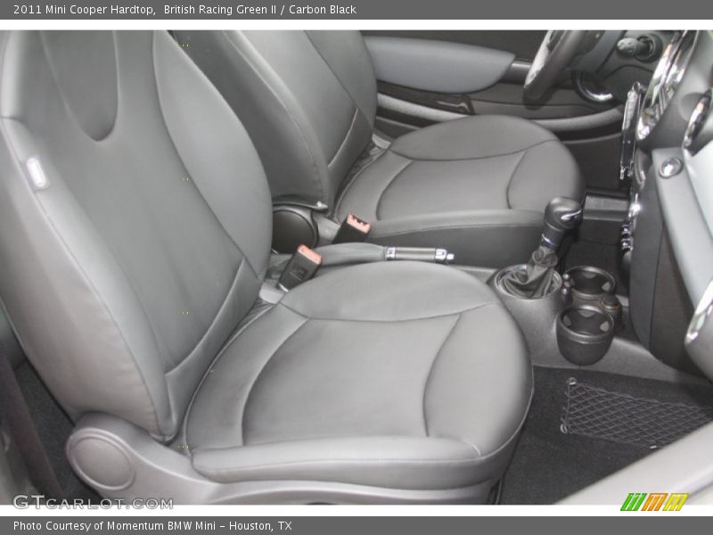 British Racing Green II / Carbon Black 2011 Mini Cooper Hardtop