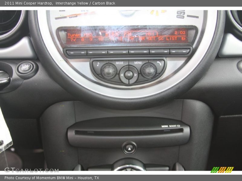 Interchange Yellow / Carbon Black 2011 Mini Cooper Hardtop
