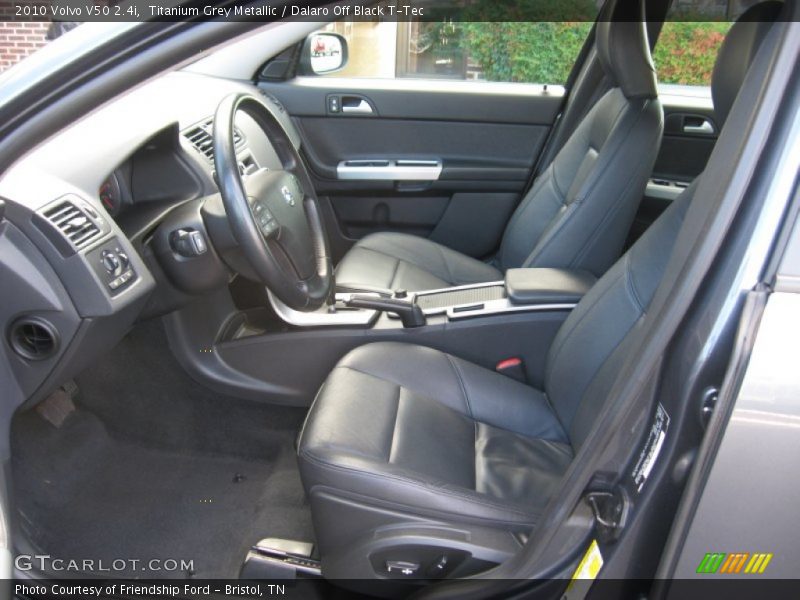  2010 V50 2.4i Dalaro Off Black T-Tec Interior