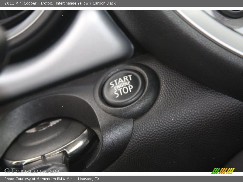 Interchange Yellow / Carbon Black 2011 Mini Cooper Hardtop