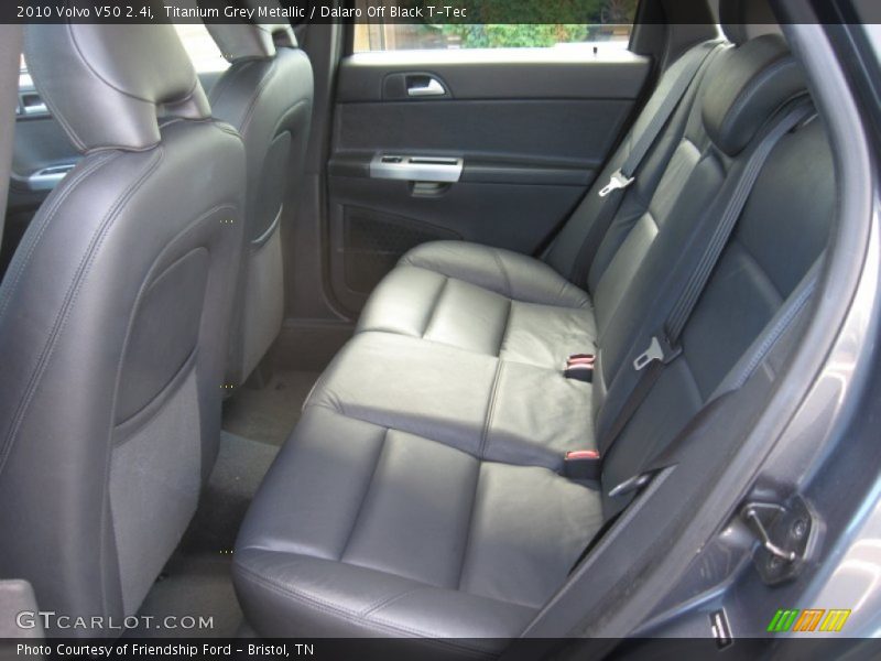 Titanium Grey Metallic / Dalaro Off Black T-Tec 2010 Volvo V50 2.4i