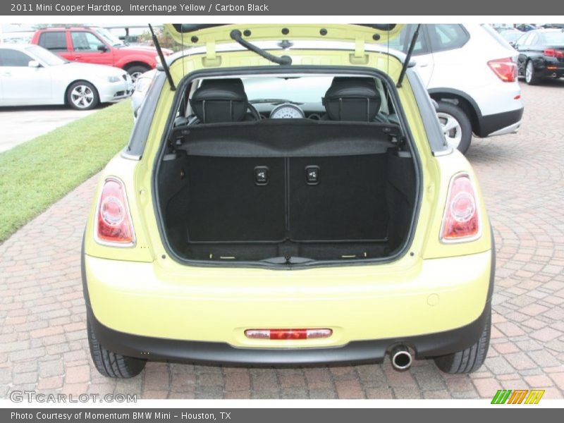Interchange Yellow / Carbon Black 2011 Mini Cooper Hardtop