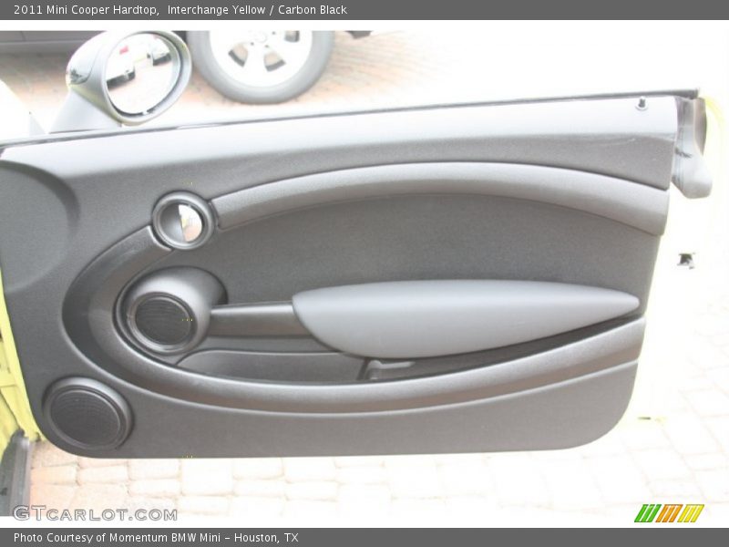 Interchange Yellow / Carbon Black 2011 Mini Cooper Hardtop