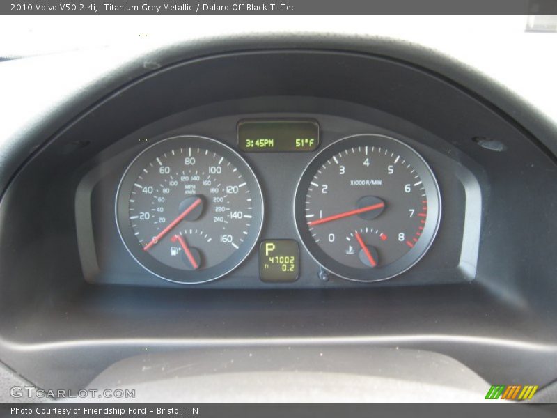  2010 V50 2.4i 2.4i Gauges