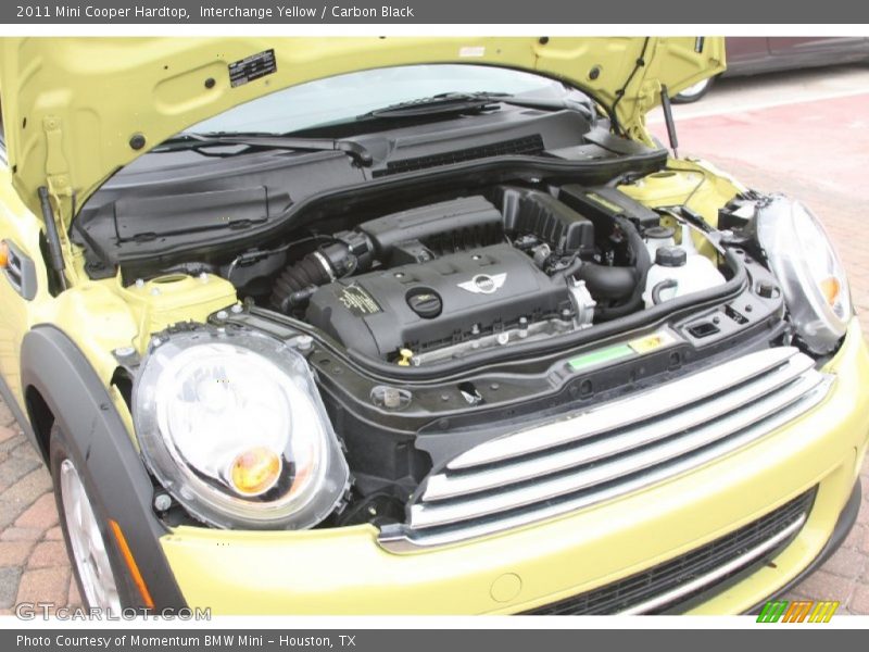 Interchange Yellow / Carbon Black 2011 Mini Cooper Hardtop