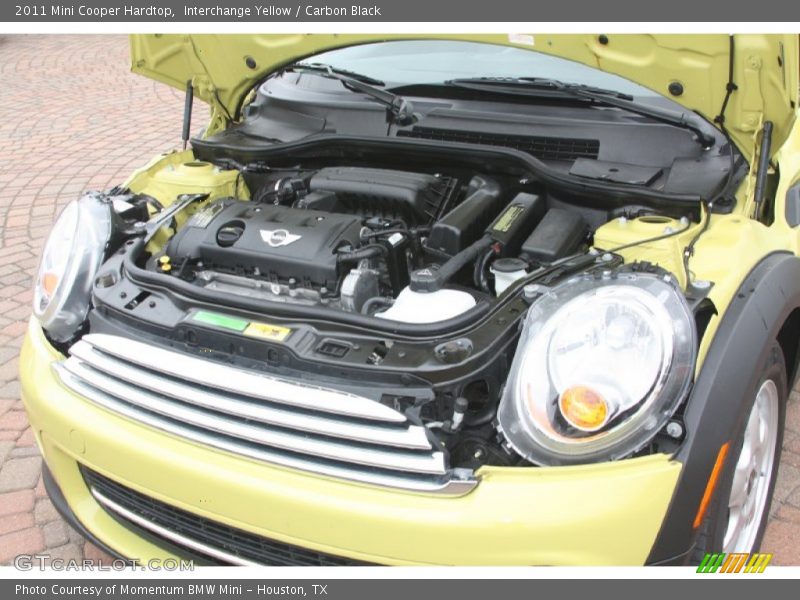 Interchange Yellow / Carbon Black 2011 Mini Cooper Hardtop