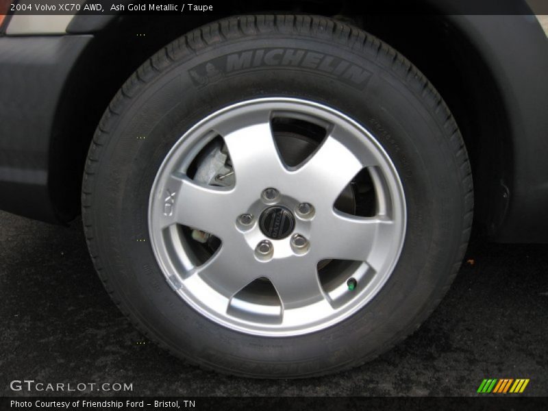 Ash Gold Metallic / Taupe 2004 Volvo XC70 AWD