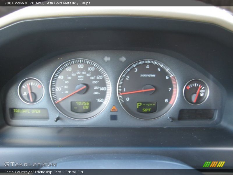 Ash Gold Metallic / Taupe 2004 Volvo XC70 AWD