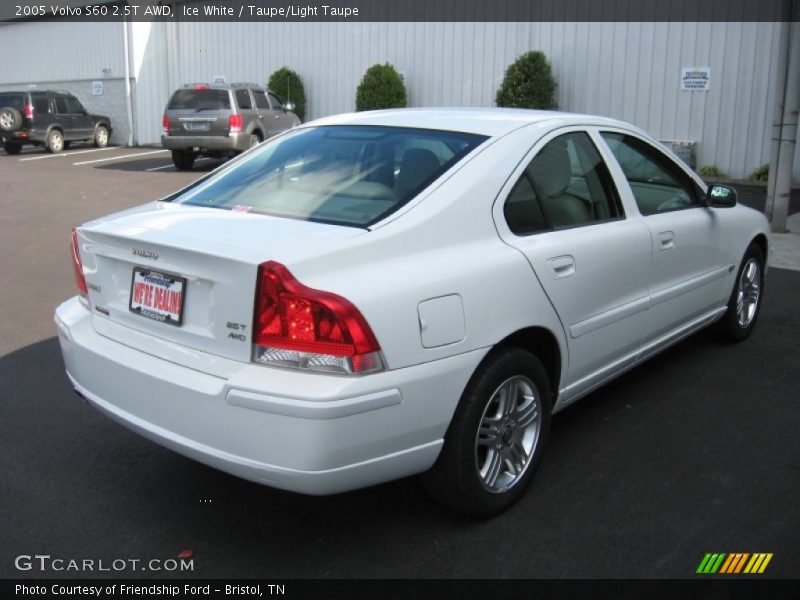 Ice White / Taupe/Light Taupe 2005 Volvo S60 2.5T AWD