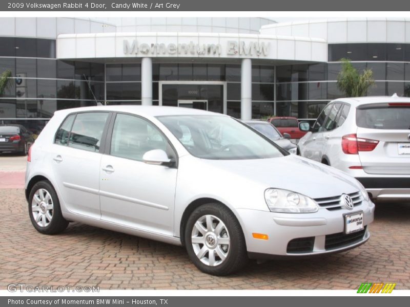 Candy White / Art Grey 2009 Volkswagen Rabbit 4 Door