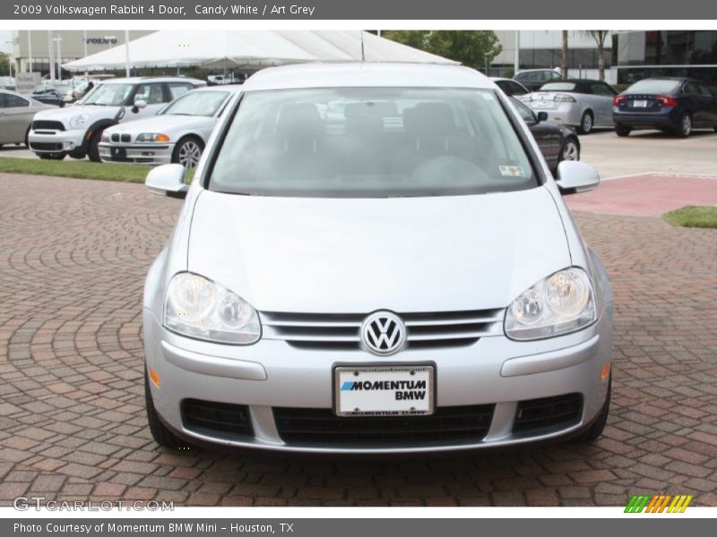 Candy White / Art Grey 2009 Volkswagen Rabbit 4 Door