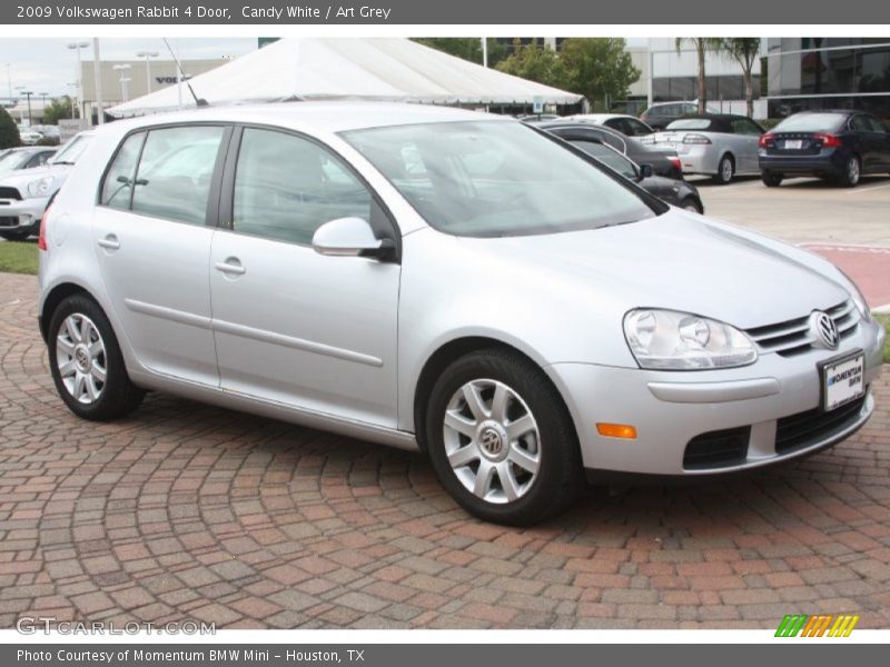 Candy White / Art Grey 2009 Volkswagen Rabbit 4 Door