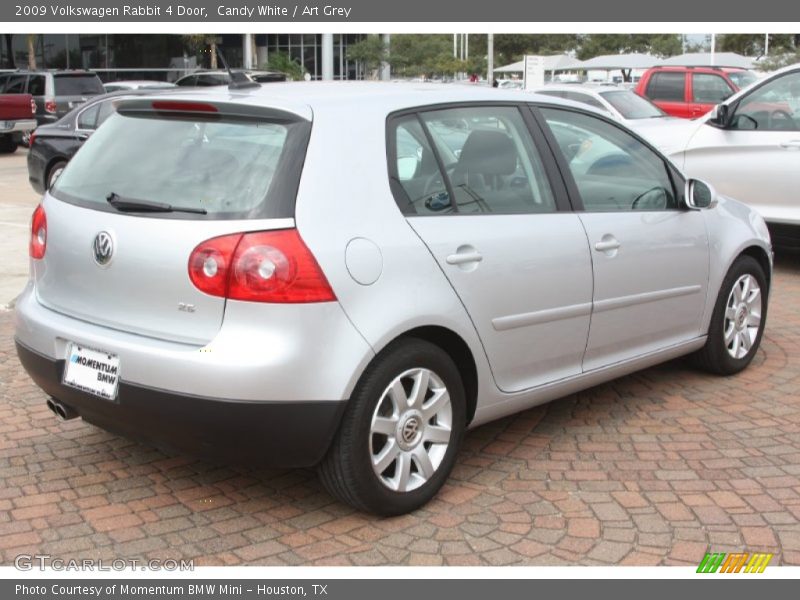 Candy White / Art Grey 2009 Volkswagen Rabbit 4 Door