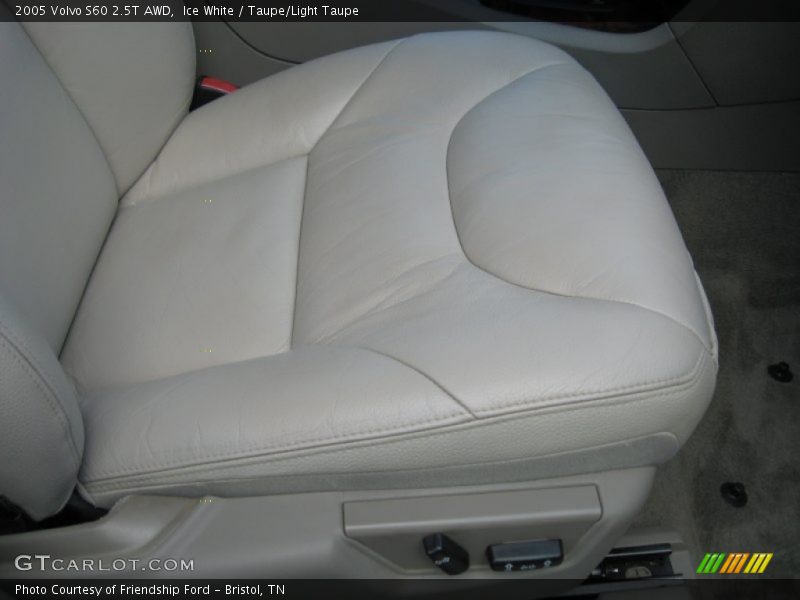 Ice White / Taupe/Light Taupe 2005 Volvo S60 2.5T AWD
