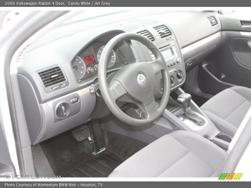 Candy White / Art Grey 2009 Volkswagen Rabbit 4 Door