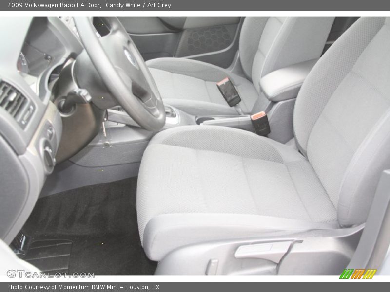 Candy White / Art Grey 2009 Volkswagen Rabbit 4 Door