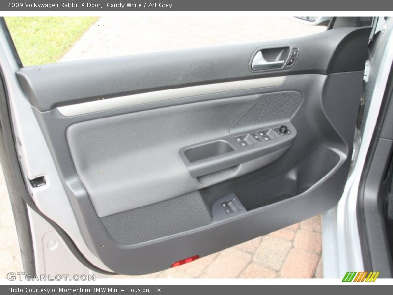 Candy White / Art Grey 2009 Volkswagen Rabbit 4 Door