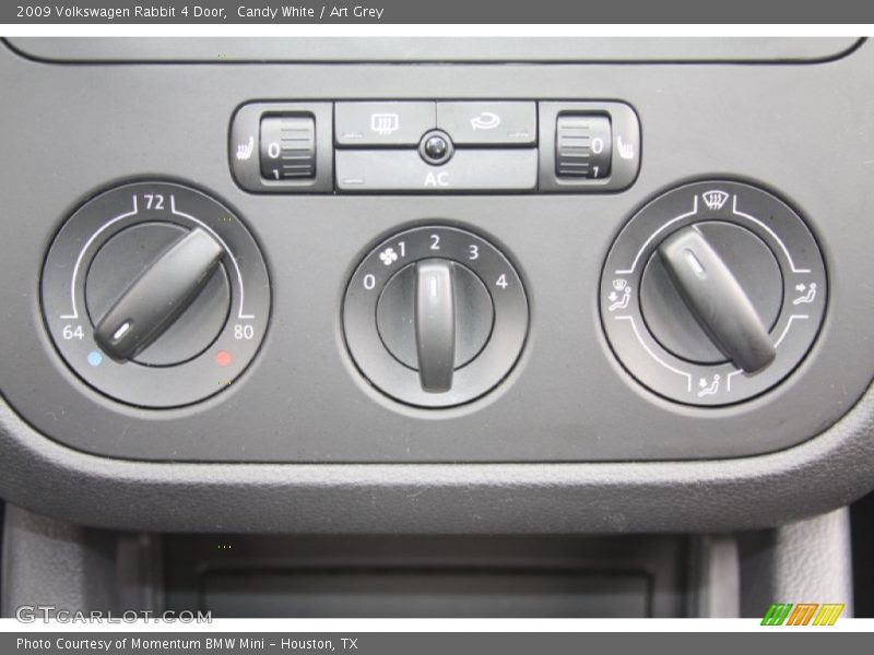 Candy White / Art Grey 2009 Volkswagen Rabbit 4 Door
