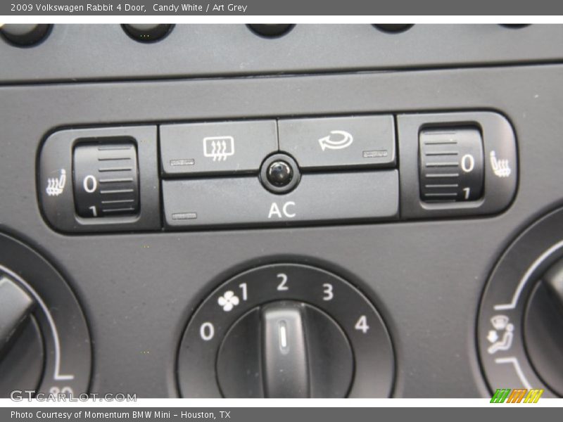 Candy White / Art Grey 2009 Volkswagen Rabbit 4 Door