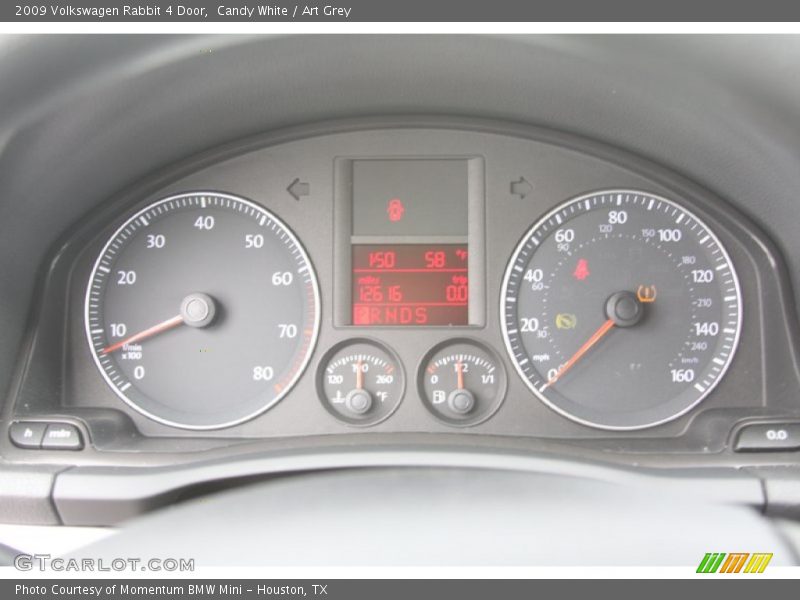 Candy White / Art Grey 2009 Volkswagen Rabbit 4 Door