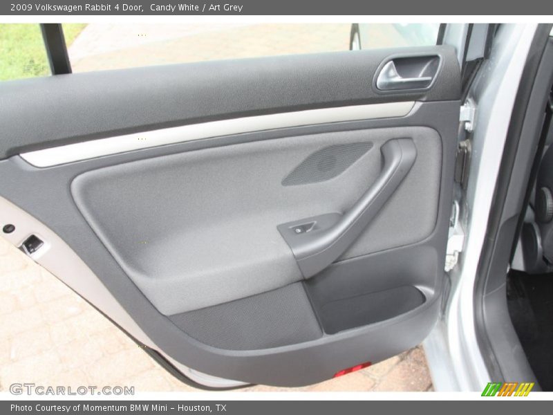 Candy White / Art Grey 2009 Volkswagen Rabbit 4 Door