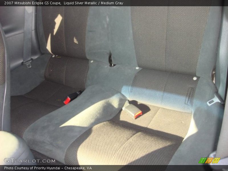 Liquid Silver Metallic / Medium Gray 2007 Mitsubishi Eclipse GS Coupe