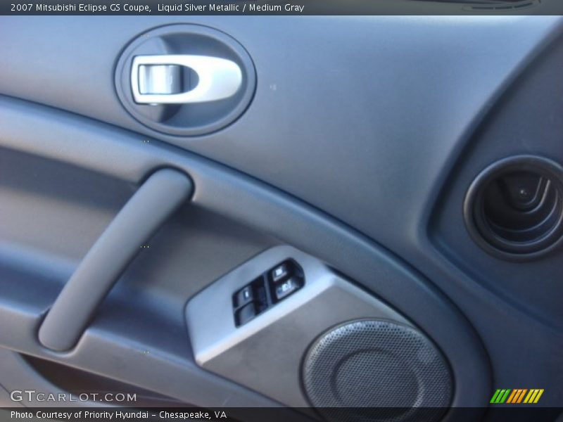Liquid Silver Metallic / Medium Gray 2007 Mitsubishi Eclipse GS Coupe