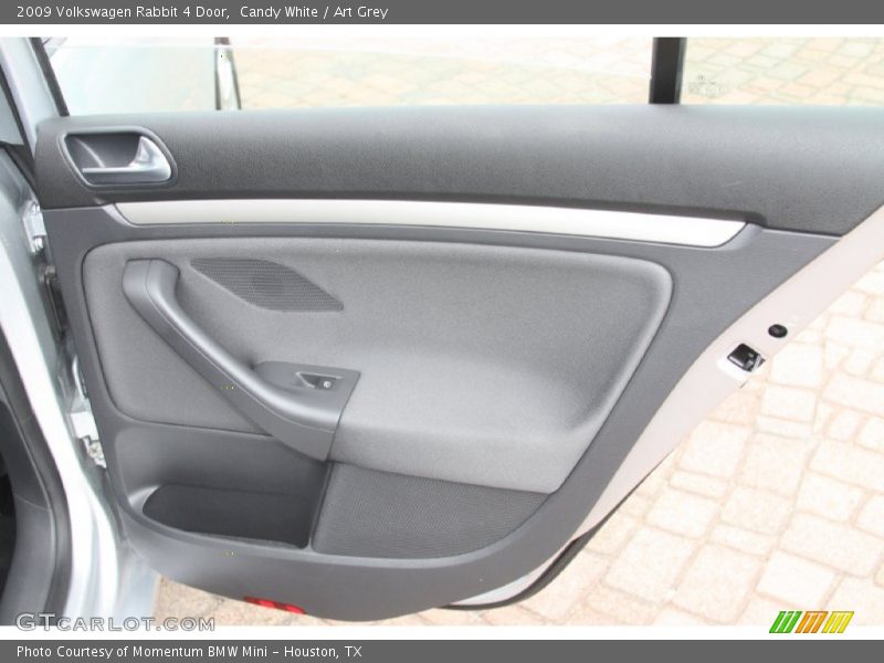 Candy White / Art Grey 2009 Volkswagen Rabbit 4 Door