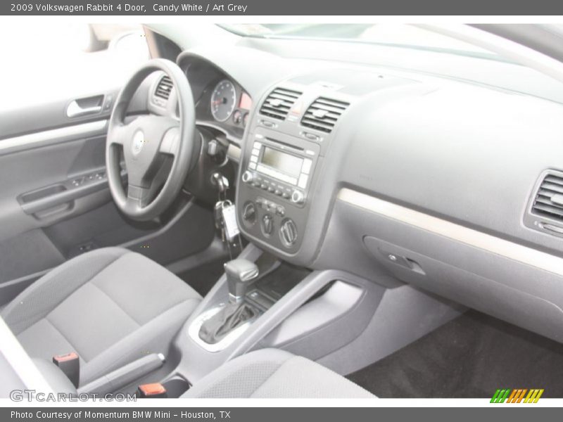 Candy White / Art Grey 2009 Volkswagen Rabbit 4 Door