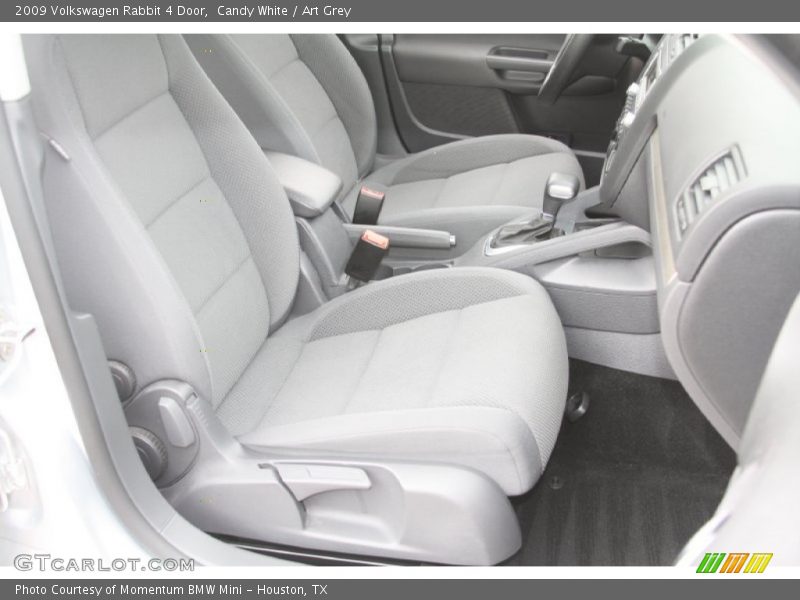 Candy White / Art Grey 2009 Volkswagen Rabbit 4 Door
