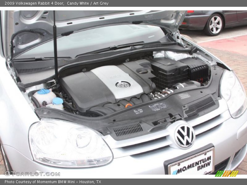 Candy White / Art Grey 2009 Volkswagen Rabbit 4 Door