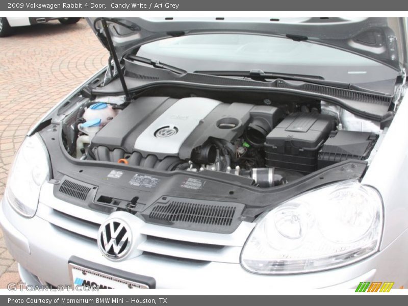 Candy White / Art Grey 2009 Volkswagen Rabbit 4 Door