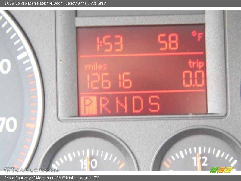 Candy White / Art Grey 2009 Volkswagen Rabbit 4 Door