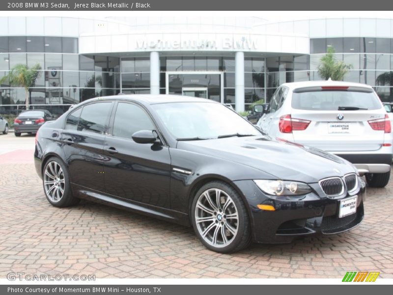 Jerez Black Metallic / Black 2008 BMW M3 Sedan