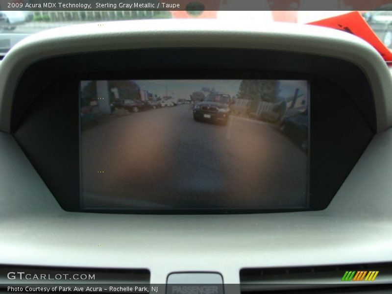 Sterling Gray Metallic / Taupe 2009 Acura MDX Technology