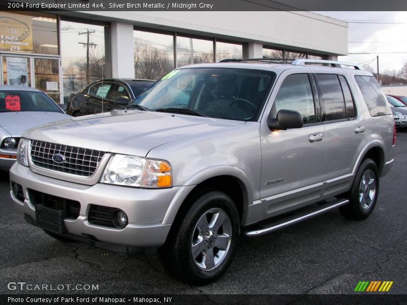 Silver Birch Metallic / Midnight Grey 2004 Ford Explorer Limited 4x4