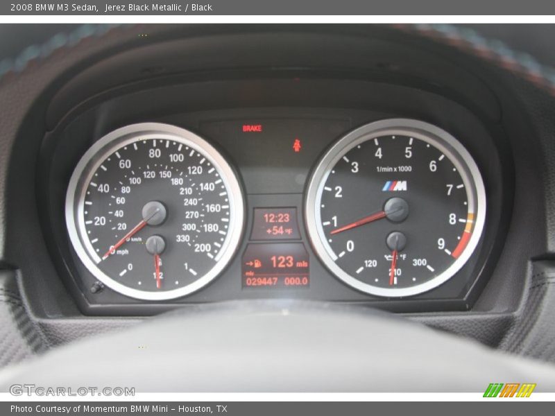  2008 M3 Sedan Sedan Gauges