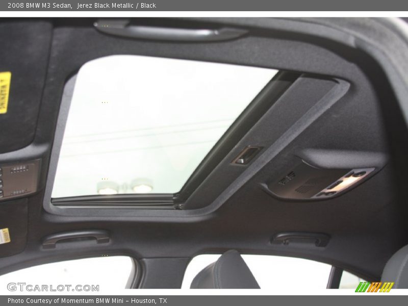 Sunroof of 2008 M3 Sedan
